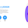 Прожектор светодиодный Aquaviva LED029 252LED (18 Вт) RGB + закладная под лайнер/21695
