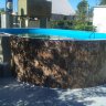 Каркасный бассейн морозоустойчивый Лагуна стальной 7.30х3.66х1.25м овальный (вкапываемый). 73236601