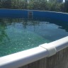 Каркасный бассейн морозоустойчивый Лагуна стальной (Гигабасс) 8 х 3 х 1.5м овальный (вкапываемый) цвет Платина/ТМ876/800300