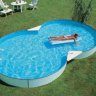 Каркасный сборный морозоустойчивый бассейн Summer Fun Восьмёрка-8-Form 6,25 х 3,6 х 1,5 м Chemoform Германия (скиммер + форсунка)/4501010517