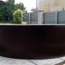 Каркасный бассейн морозоустойчивый Лагуна (Гигабасс) 4.5 х 1.5м (врезной скиммер + форсунка) цвет Платина ТМ598/450150