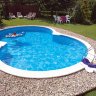 Каркасный сборный морозоустойчивый бассейн Summer Fun Восьмёрка-8-Form 8,55 х 5,0 х 1,2 м Chemoform Германия (скиммер + форсунка)/4501010516