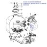 Шланг подключения Aquaviva FSB500-6W фильтр-насос (с гайкой) 89033001