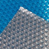 Солярное покрытие Aquaviva Platinum Bubbles серебро/голубой (4х50 м, 500 мкм)/27798