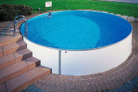 Каркасный сборный морозоустойчивый бассейн Summer Fun круглый-rund 4,5 х 1,2м Chemoform Германия 4,5 х 1,2м (полный комплект) 4501010164F