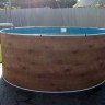 Каркасный бассейн морозоустойчивый Лагуна 5 х 1.25м (полная комплектация) цвет Светлое Дерево/50013F