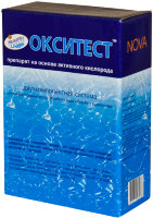 ОКСИТЕСТ 1,5кг коробка, бесхлорное средствово дезинфекции и борьбы с водорослями