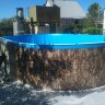 Каркасный бассейн морозоустойчивый Лагуна стальной 5х2.5х1.25м овальный (вкапываемый)/ТМ565/50025001
